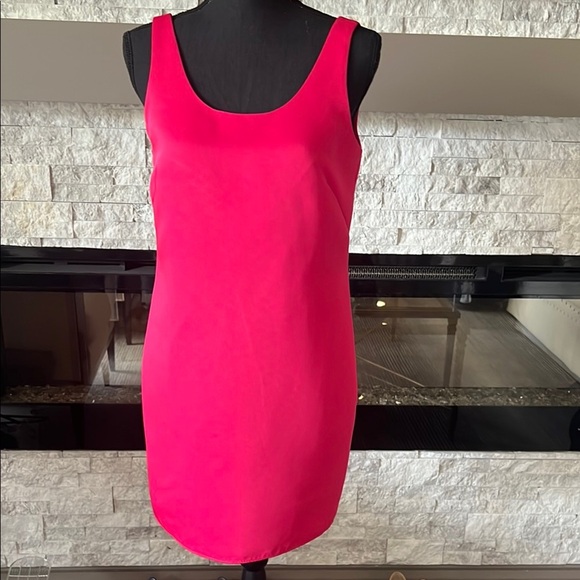 Armani Exchange Satin Pink Dress size 4 - Picture 1 of 10